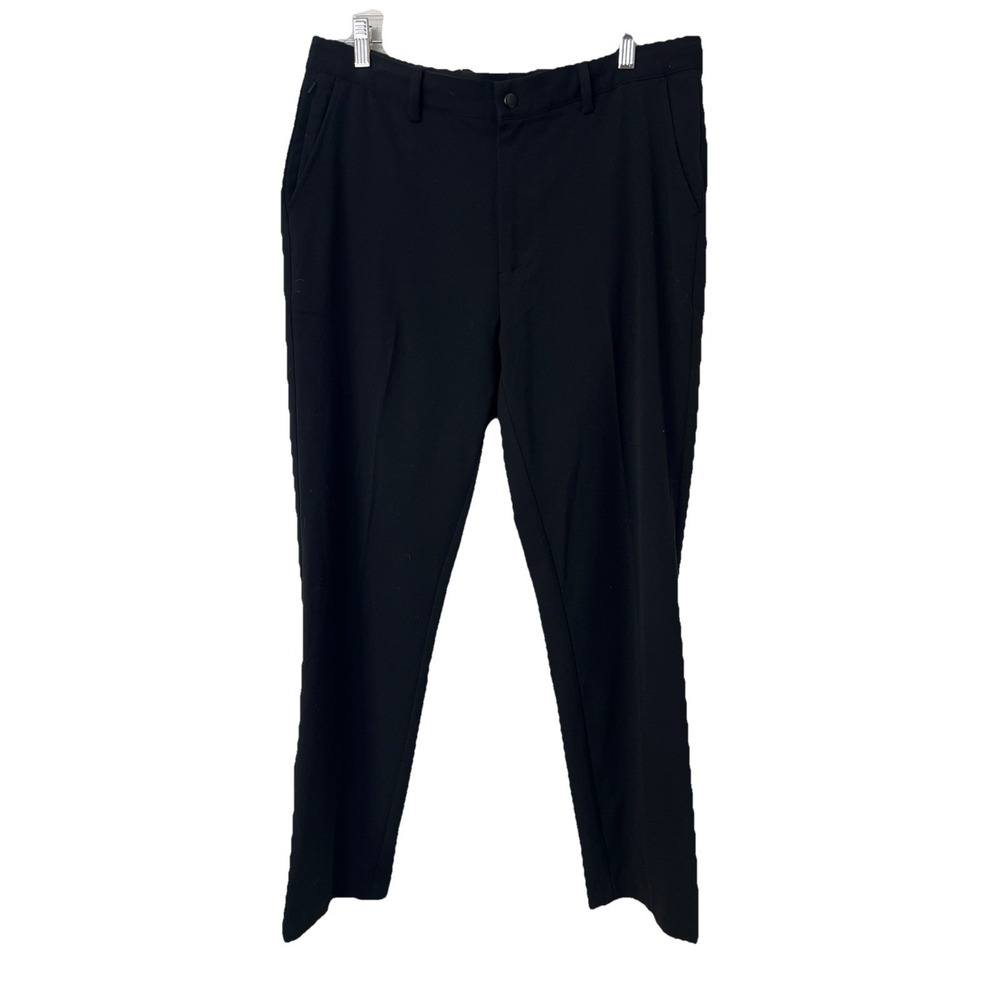 Quince Black Performance Ultra Stretch Smart Chino Pants 34X30 Golf Hike